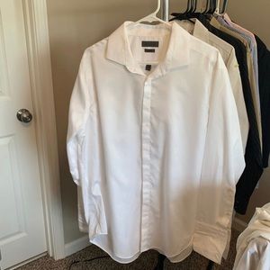 Mens Calvin Klein Slim Fit Non-Iron Dress Shirt